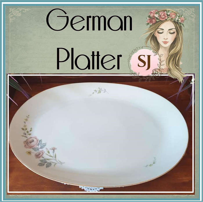 Large German Platter for Your Collection