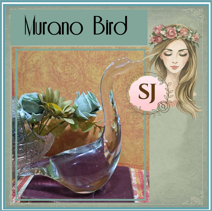 Hand Made Murano Bird