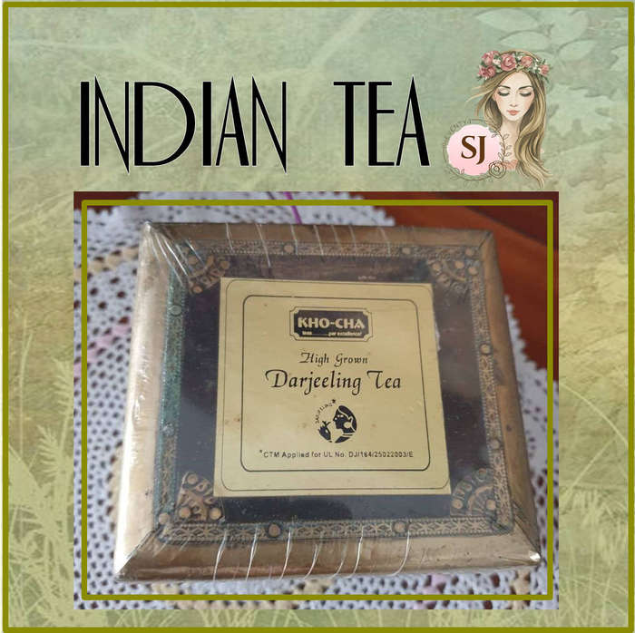 INDIAN TEA IN STUNNING WOODEN BOX | NEW | SEALED |