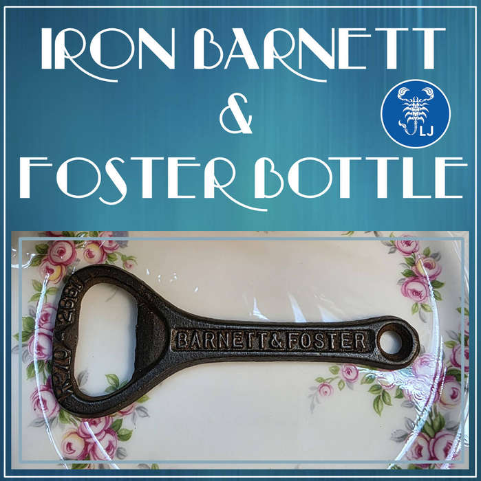 IRON BARNETT & FOSTER BOTTLE
