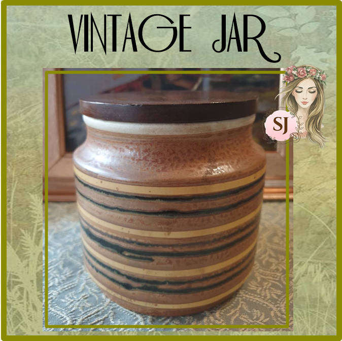 Vintage Made in Japan Storage Jar