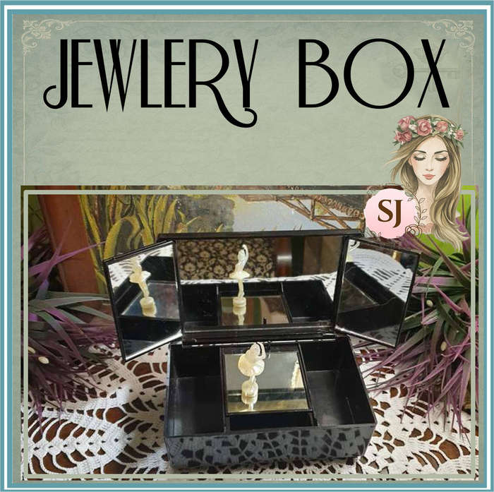 VINTAGE JEWLERY BOX | MUSICAL |