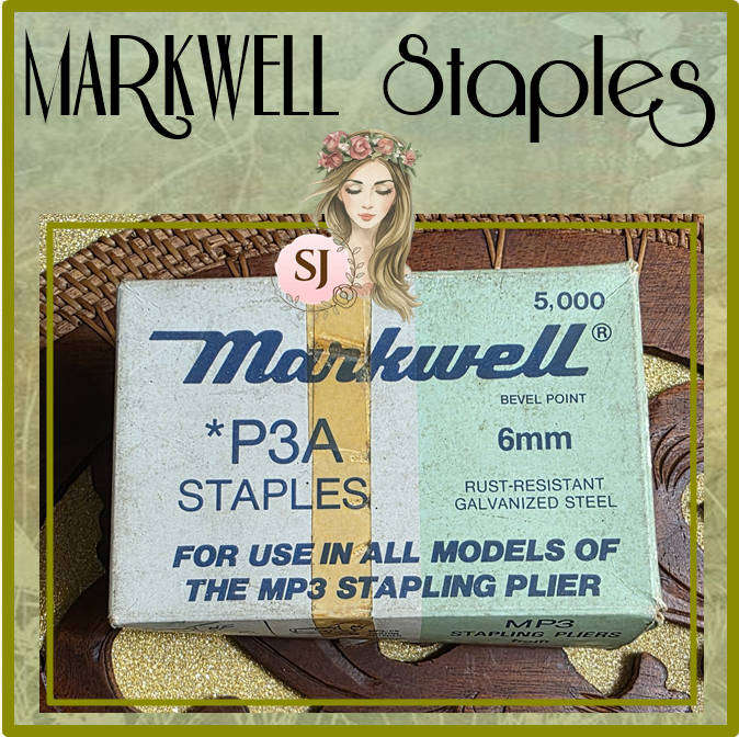 MARKWELL P3A 1/4" (6mm) Staples