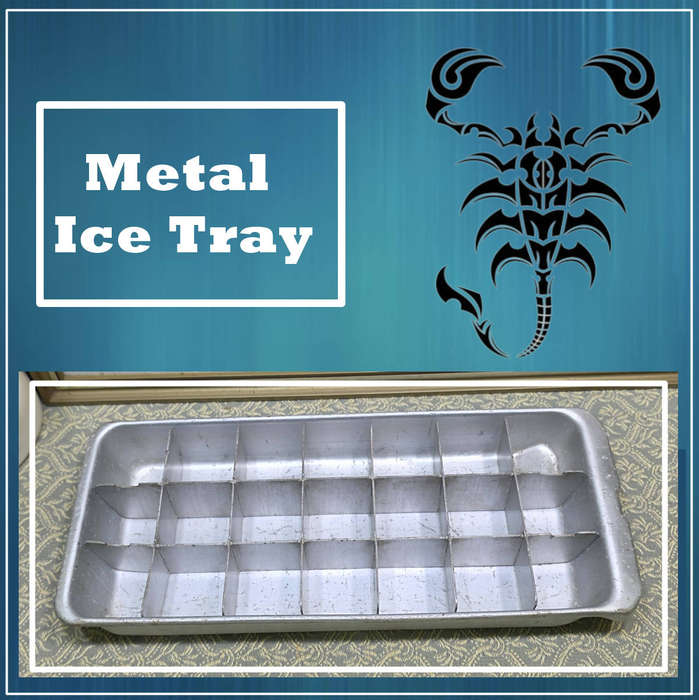 Metal Ice Tray | Vintage |