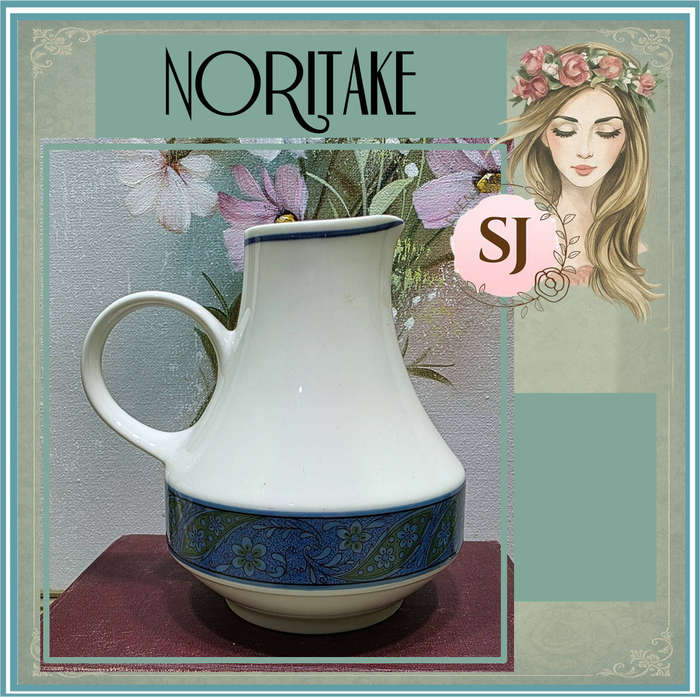 Noritake Expression China Milk Pourer  Japan  Larkspur 7048