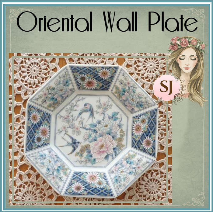Oriental Wall Plate
