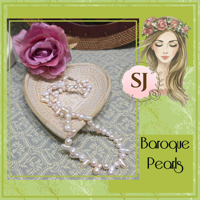 String of Baroque Pearls  Each One Unique
