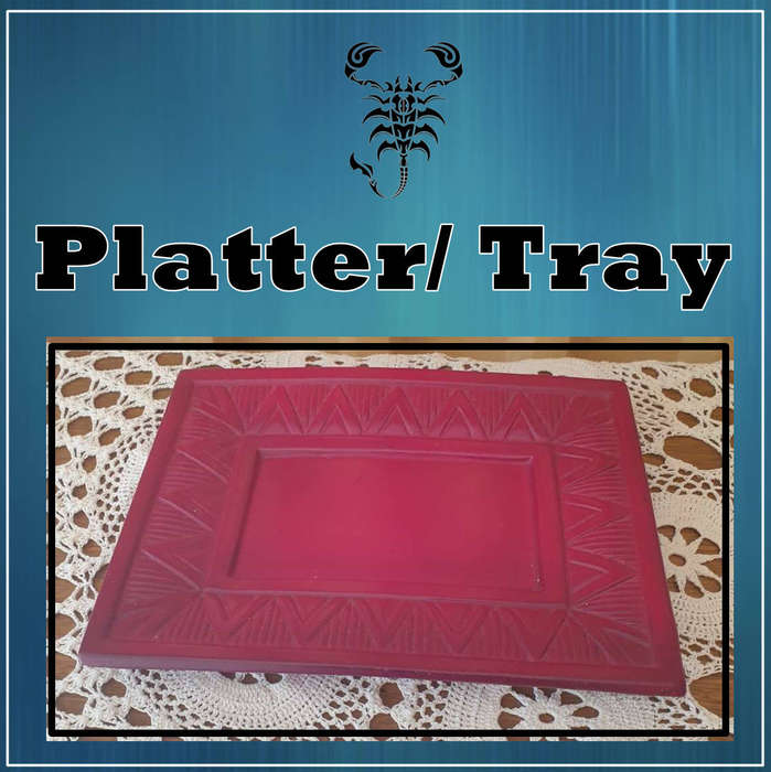 Platter/ Tray Ceramic for Your Collection | Decor |