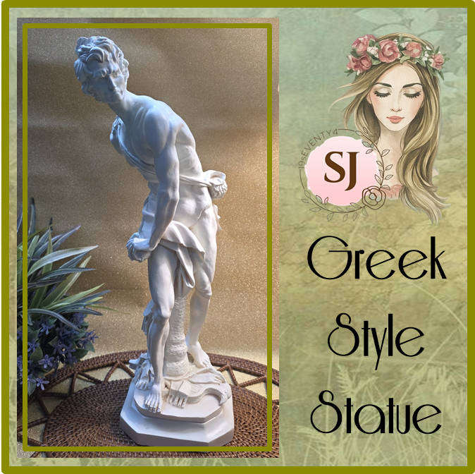 Resin Male Greek Style Statue