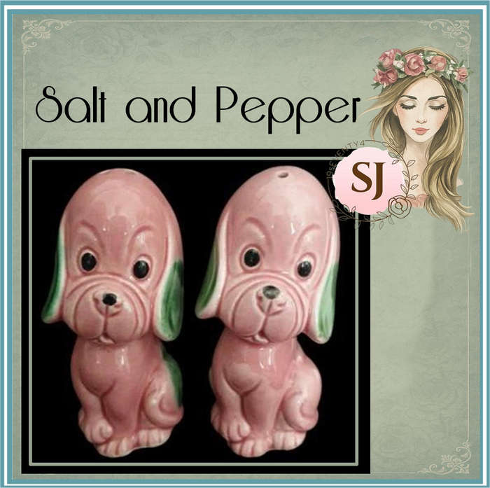 Salt and Pepper Set made in Japan