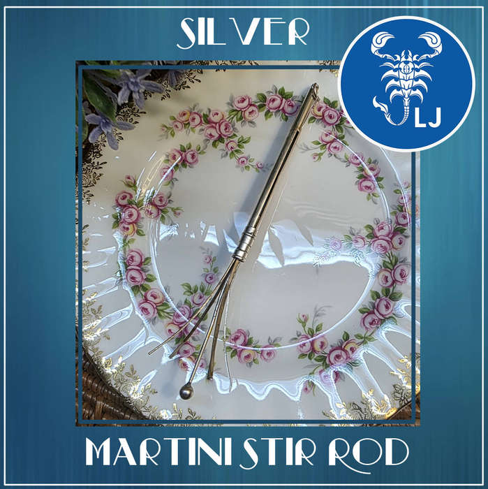 Vintage Silver Martini Stir Rod  5.62 g