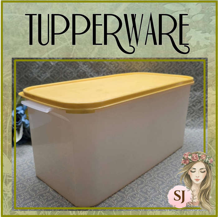 LARGE VINTAGE TUPPERWARE CONTAINER
