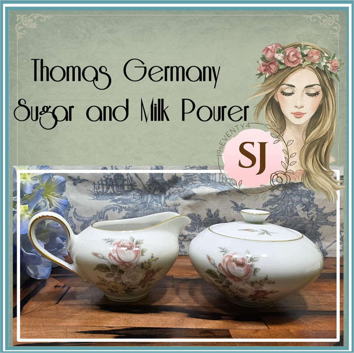 Thomas Germany Sugar and Milk Pourer