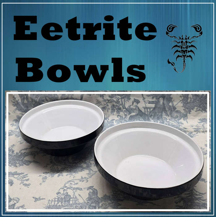 Two Eetrite Bowls