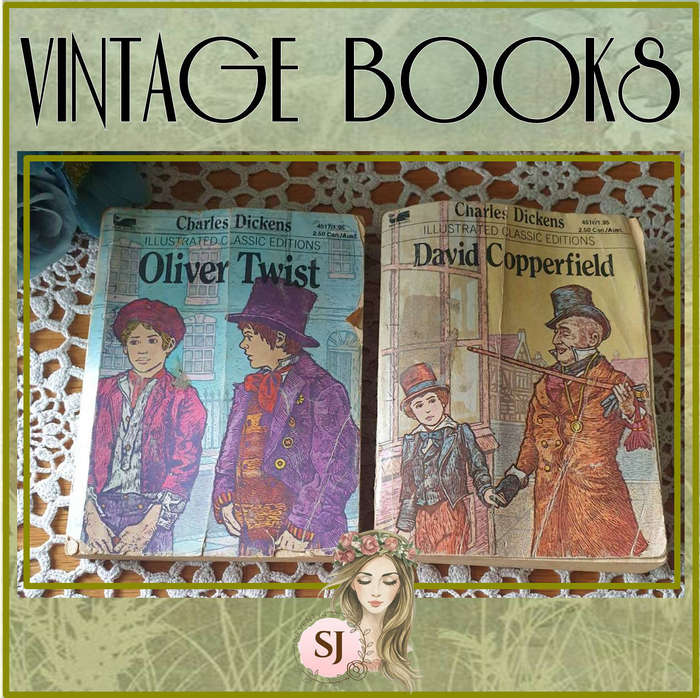SET OF VINTAGE BOOKS | DECOR |
