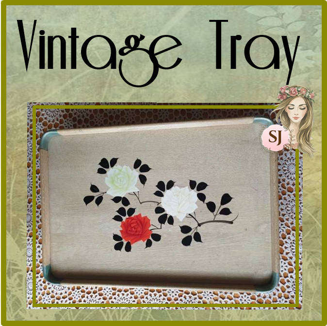 Vintage Bed Tray