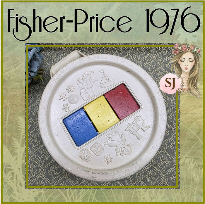 Vintage TOY Fisher-Price 1976  DRUM