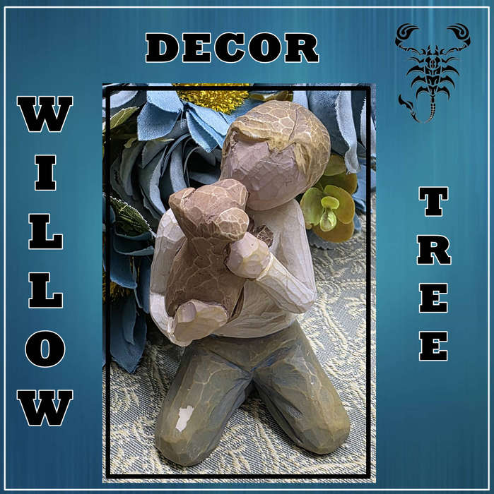 Willow Tree Kindness (CHILD with Dog) Figurine | Demdaco | Susan Lordi Design