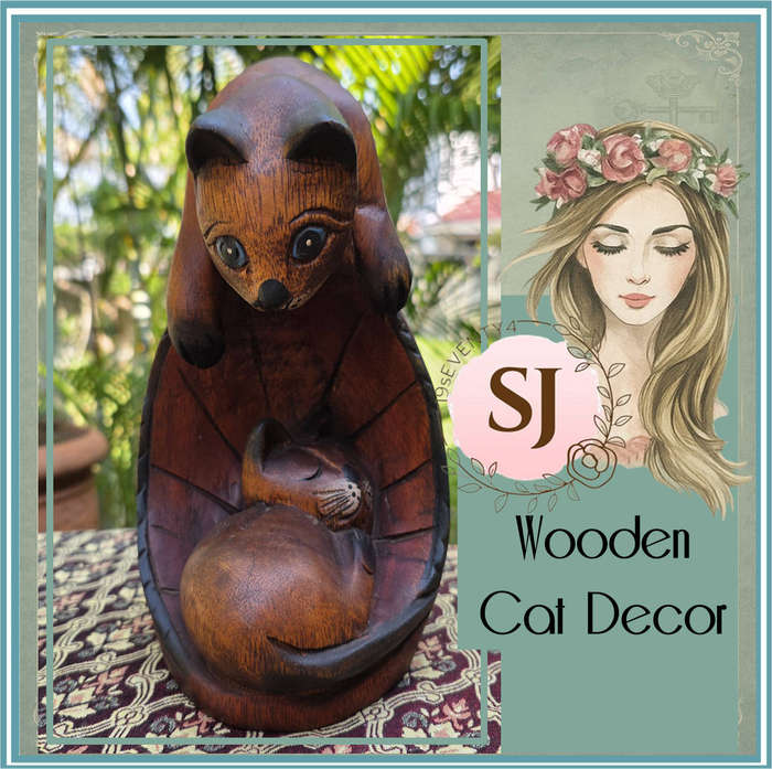 Wooden Cat