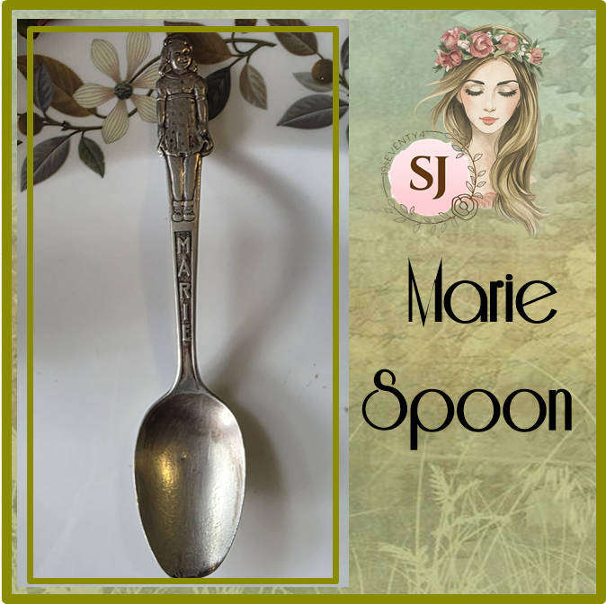 Carlton Silver Plate Marie Spoon, 1930's Spoon