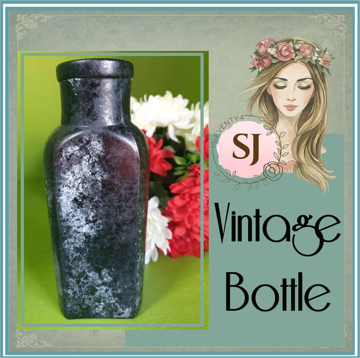 Vintage Glass Bottle | Old |