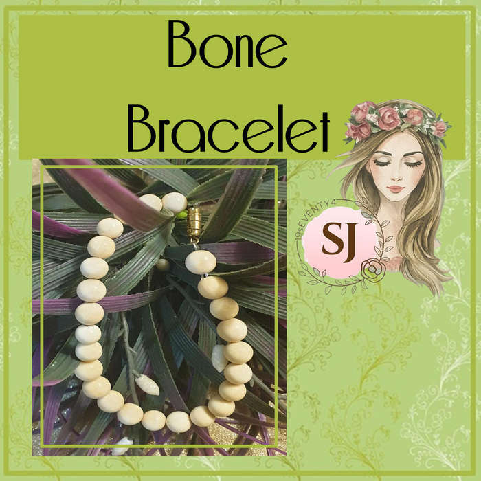IVORY COLOUR BONE BRACELET