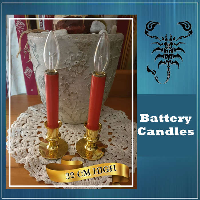 Battery Candles from the late 1970's