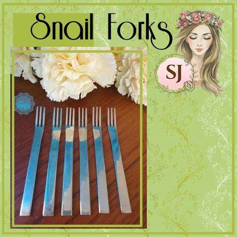 6 Snail Forks Just for You