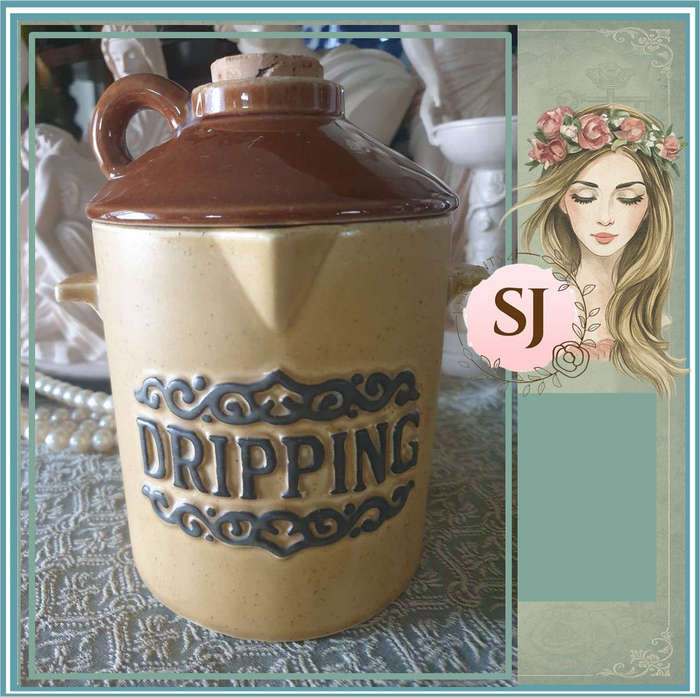 vintage dripping pot, made in Japan