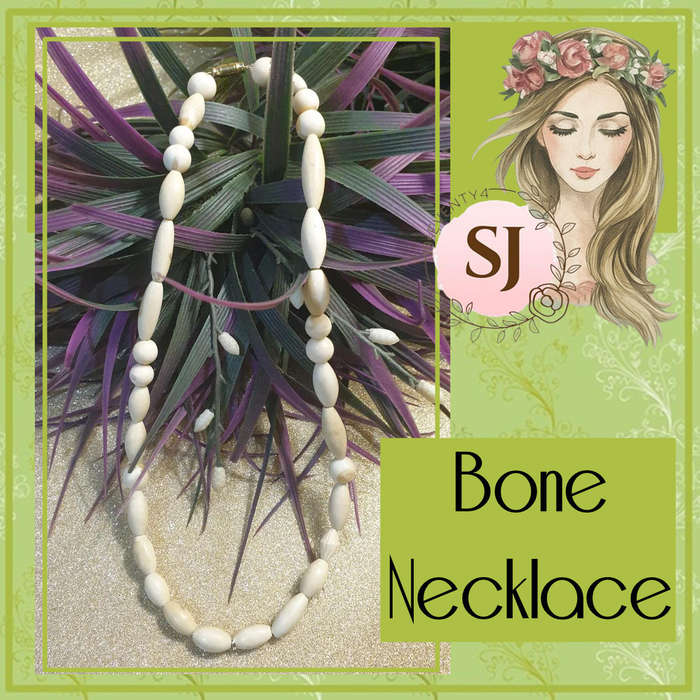 IVORY COLOUR BONE NECKLACE