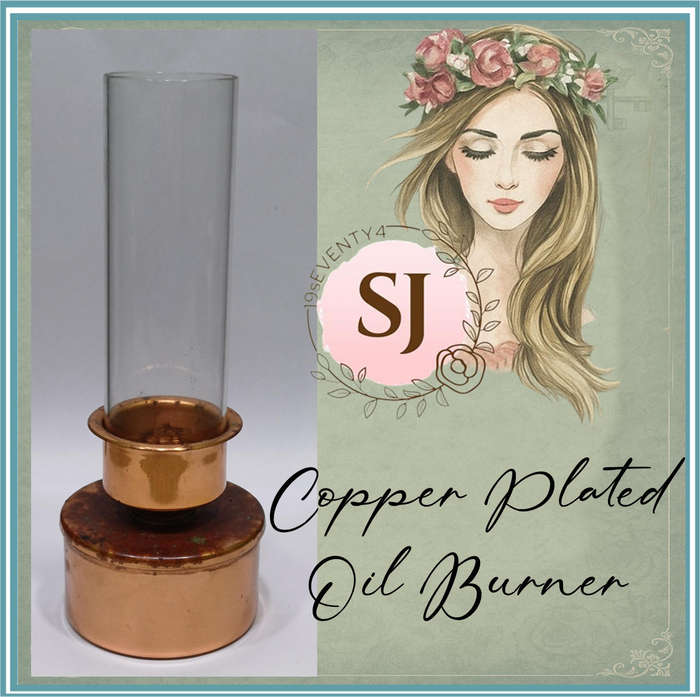 COPPER PLATED OIL BURNER