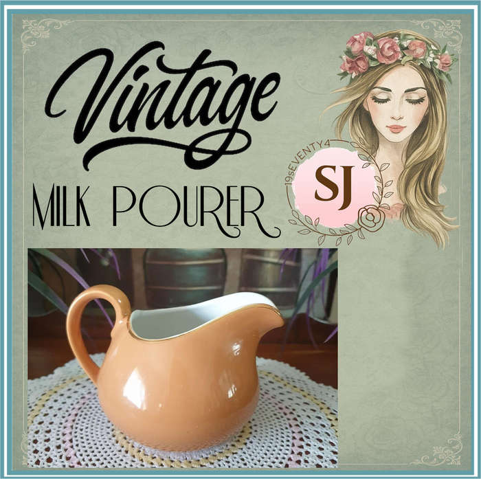Small Vintage Milk Pourer