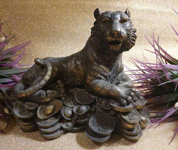 Lucky Money Tiger Ornament
