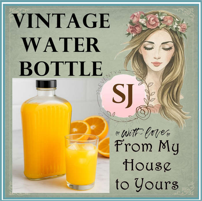 Vintage Water Bottle