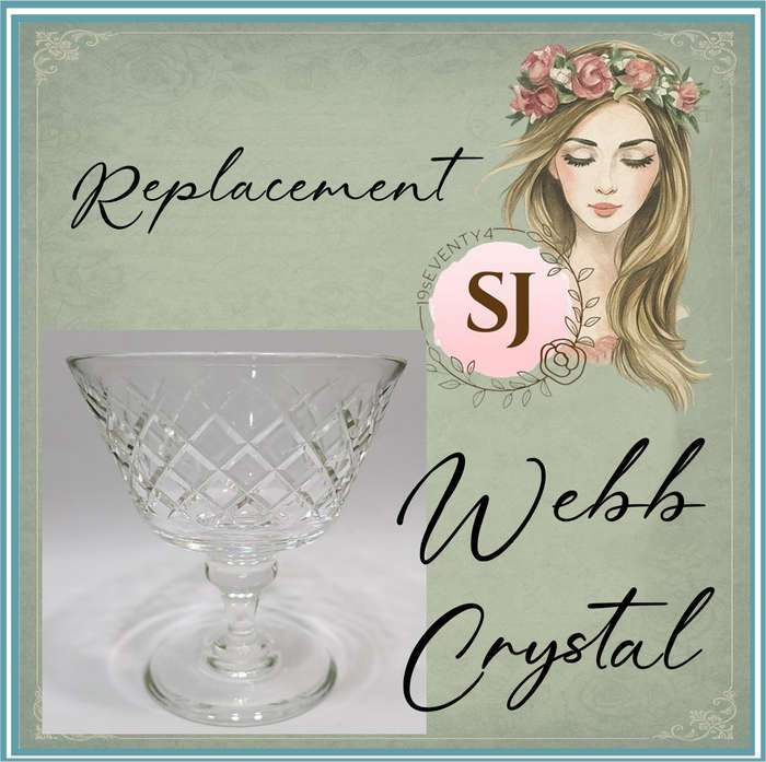 Crystal Glass | Replacement Glass | Webb Crystal |