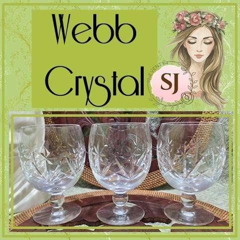 Webb Crystal | set of 3 |