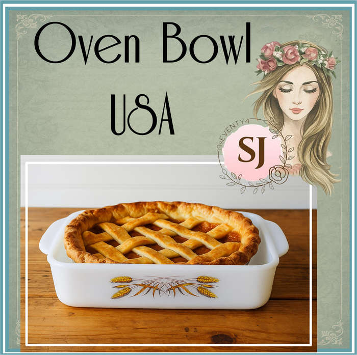 FIREKING BOWL | USA | 30 X 16.5 X 5 CM HIGH |
