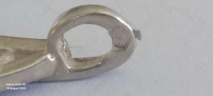 Amazing vintage brutalist sterling silver star of David  6.1g