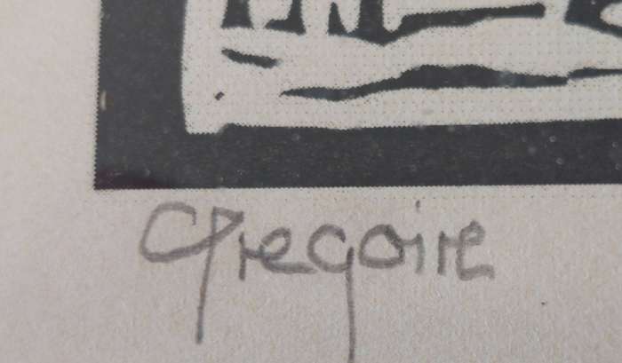 Super Rare!! Gregoire Boonzaier linocut hardly ever seen Value R4500
