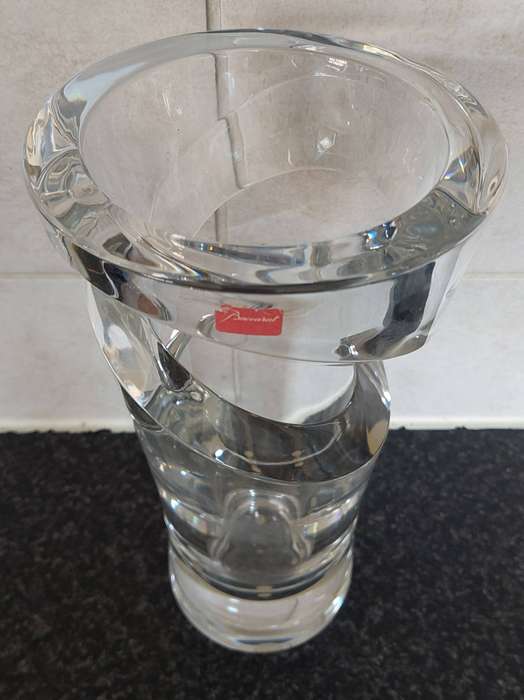 Baccarat crystal Tornado Vase