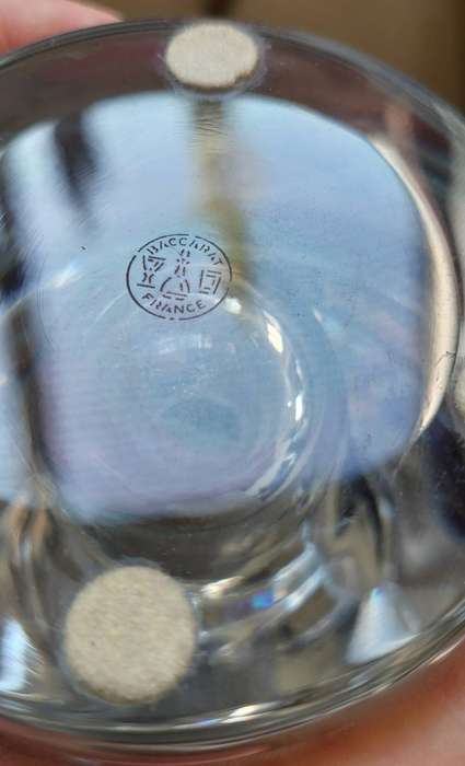 Baccarat crystal Tornado Vase