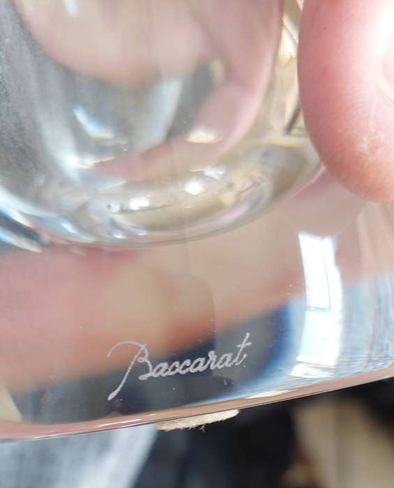 Baccarat crystal Tornado Vase