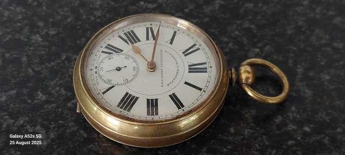 Rare! Superior Timekeeper Railway pocket watch 100% working Value R3000