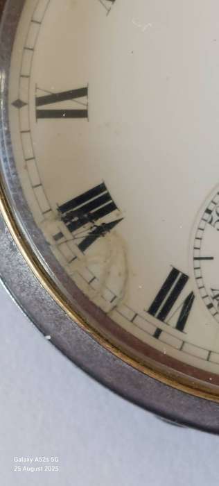 Rare!! Early 1900's Omega gun steel pocket watch 100% working! Value R4500