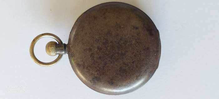 Rare!! Early 1900's Omega gun steel pocket watch 100% working! Value R4500