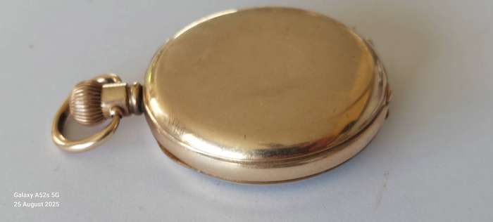 Amazing!! Heavily gold plated Elgin pocket watch Value R2500