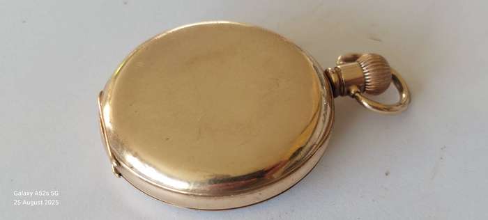 Amazing!! Heavily gold plated Elgin pocket watch Value R2500