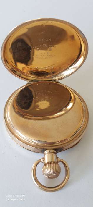 Amazing!! Heavily gold plated Elgin pocket watch Value R2500