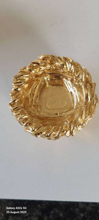 Rare vintage Este Lauder bird on nest perfume case Value R2000