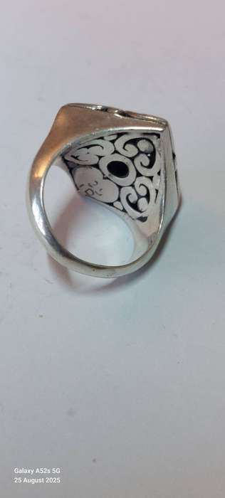 Amazing design sterling silver ring WOW! 9.7g